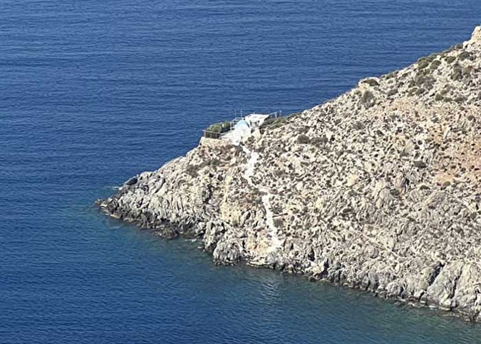 Эгейское море и остров Калимнос